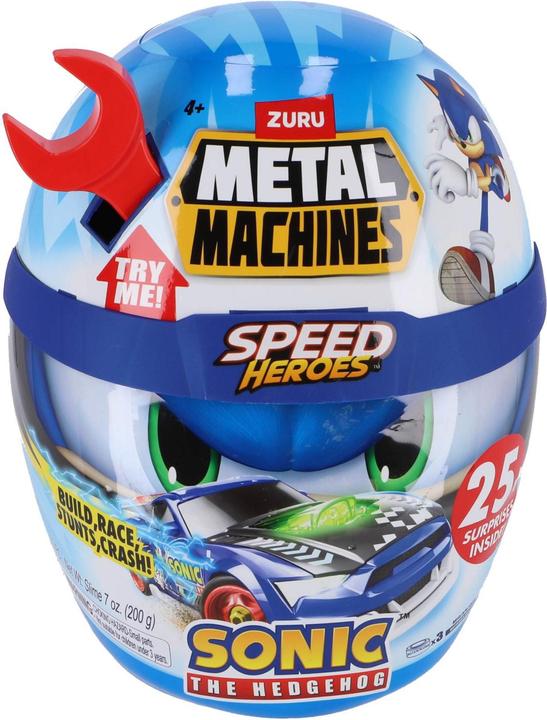 Actual product image Metal Machines Metallmaschinen Helm Sonic Speed Heroes