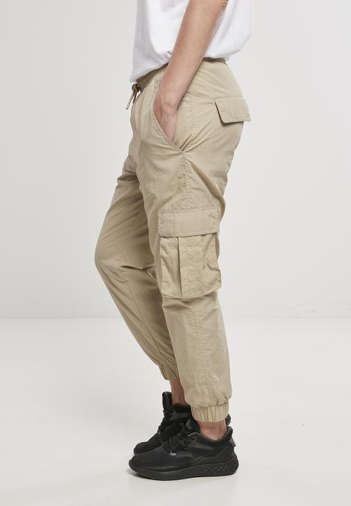 Image du produit Urban Classics Ladies High Waist Crinkle Nylon Cargo Pants (XXL)
