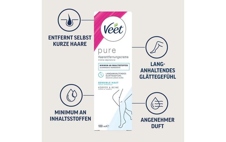 Immagine prodotto Veet Seta e fresco (100 ml, 1 x, 143 g)