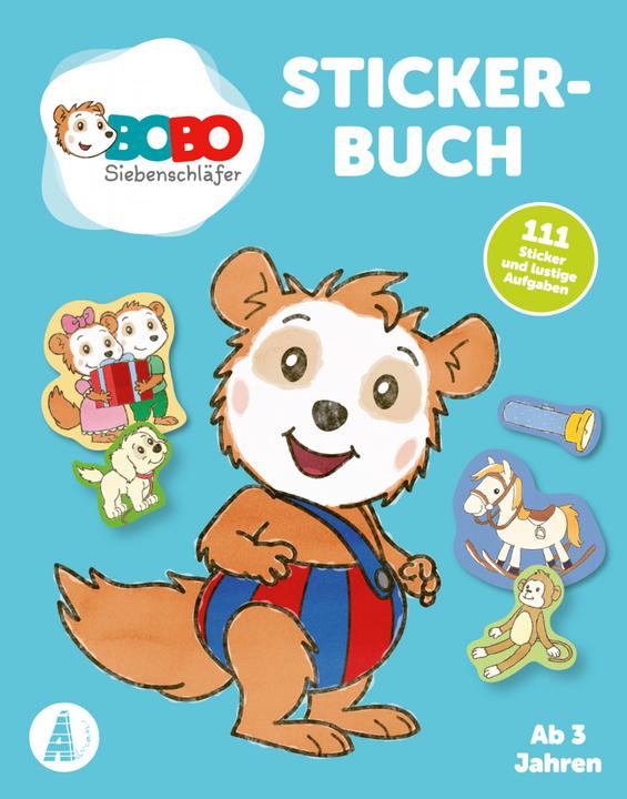 Bobo Siebenschläfer Stickerbuch (Deutsch, Animation Jep, 2021)