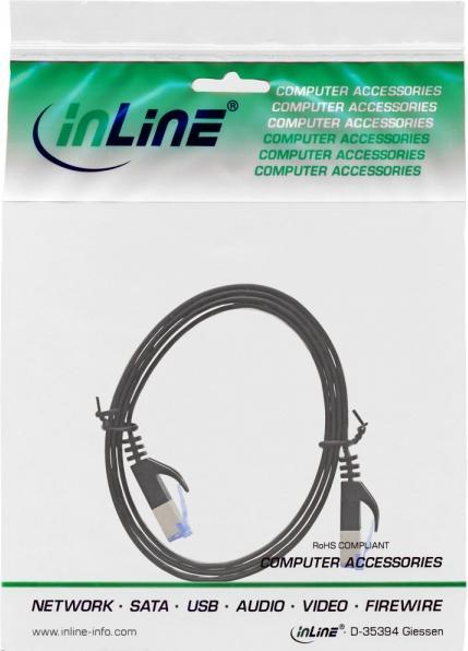 Immagine prodotto InLine Cavo patch RJ-45 (M) a RJ-45 (M) (U/FTP, CAT6a, 0.50 m)