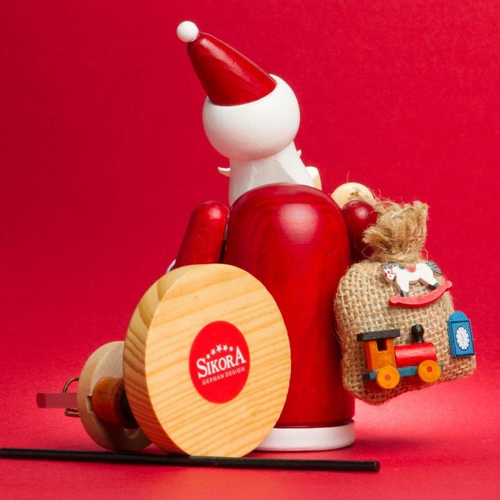 Actual product image Sikora Räuchermännchen Weihnachtsmann