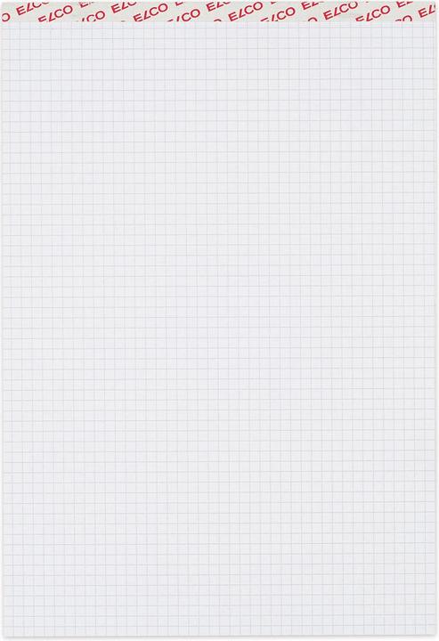 Immagine prodotto Elco Blocco Office kariert 5mm A4 73531.18 hochweiss, 100g 80 Blatt (A4, Quadretti, Nessuna rilegatura)