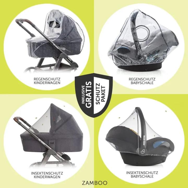 Image du produit Hauck Kinderwagen 3 in 1 4in1 Kinderwagen-Set Vision X Trio Set - inkl. i-Size
