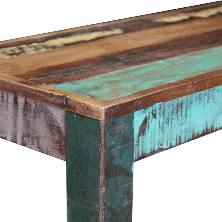Image du produit VidaXL Bank Altholz 110x35x45 cm,Farbe: Mehrfarbig,Material (35 cm)