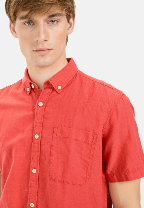 Image du produit Camel Active Kurzarmhemd aus einem Baumwoll-Leinenmix (XXL)