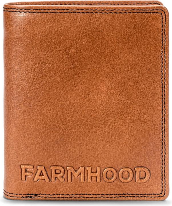 Farmhood Memphis Geldbörse RFID Schutz Leder 11 cm