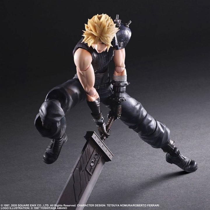 Produktbild Banpresto Final Fantasy VII Remake Play Arts Kai Actionfigur Cloud Strife Ver. 2