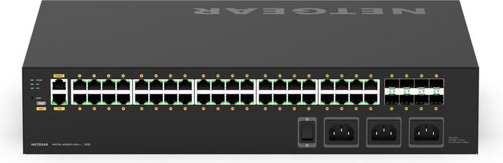 Immagine prodotto Netgear Switch 40x GE GSM4248UX-100EUS (10-Gigabit) linea AV (48 Porti)