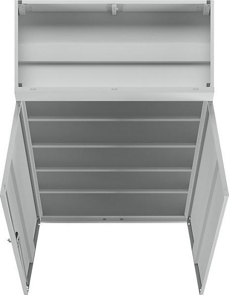 Produktbild eurokraft basic Universalschrank (91.5 x 42.5 x 195 cm)