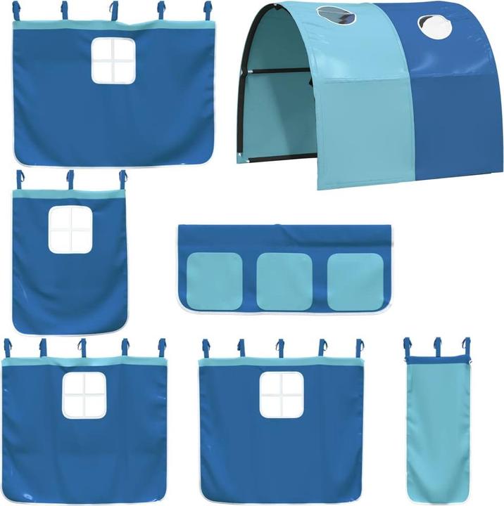 Produktbild VidaXL Kinderhochbett mit Tunnel (90 x 200 cm)