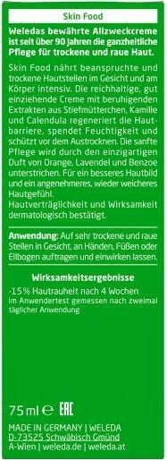 Image du produit Weleda aliments pour la peau (75 ml)