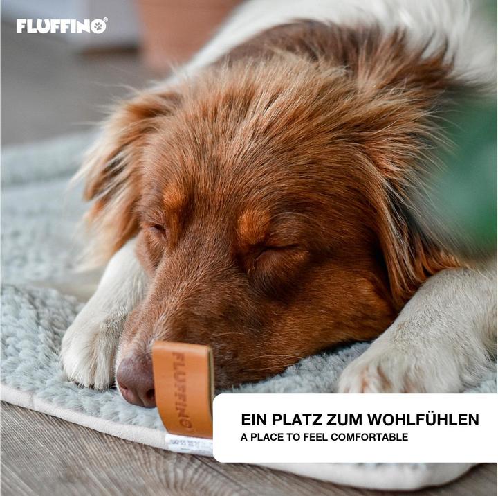 Image du produit Fluffino Couverture pour chien L, Gris (Chien)