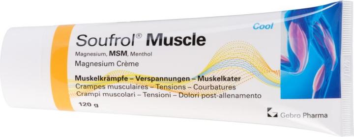 Actual product image Soufrol Muscle Magnesium (1 x, 120 g)