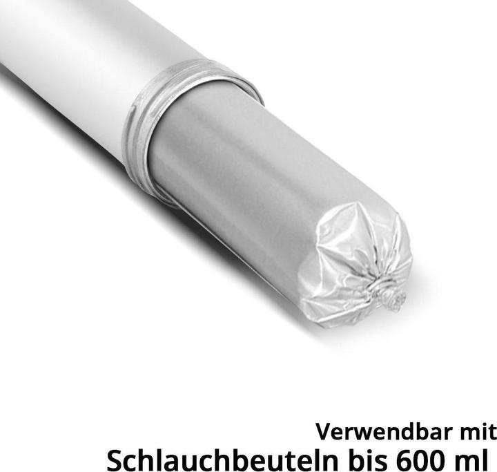 Produktbild Stahlwerk Silikonpistole SP-600 ST 600 ml aus stabilem Aluminium