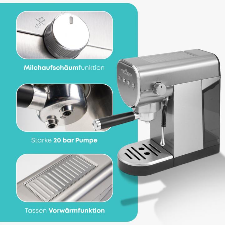 Actual product image Proficook Espresso/coffee machine (EU plug)