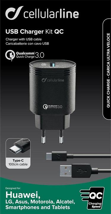 Actual product image Cellularline Qc (18 W)