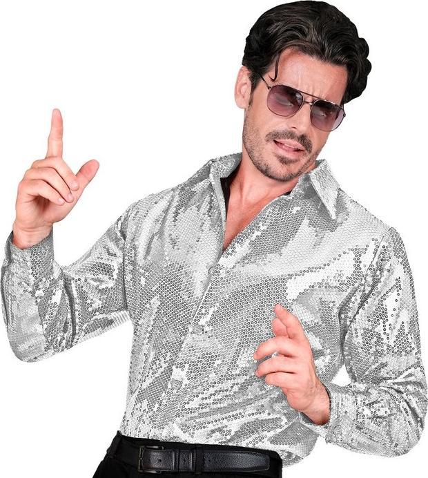 Produktbild Widmann Pailletten Hemd (XXL)