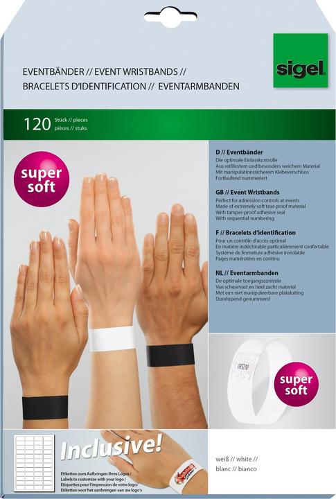 Actual product image Sigel Event Tape Super Soft