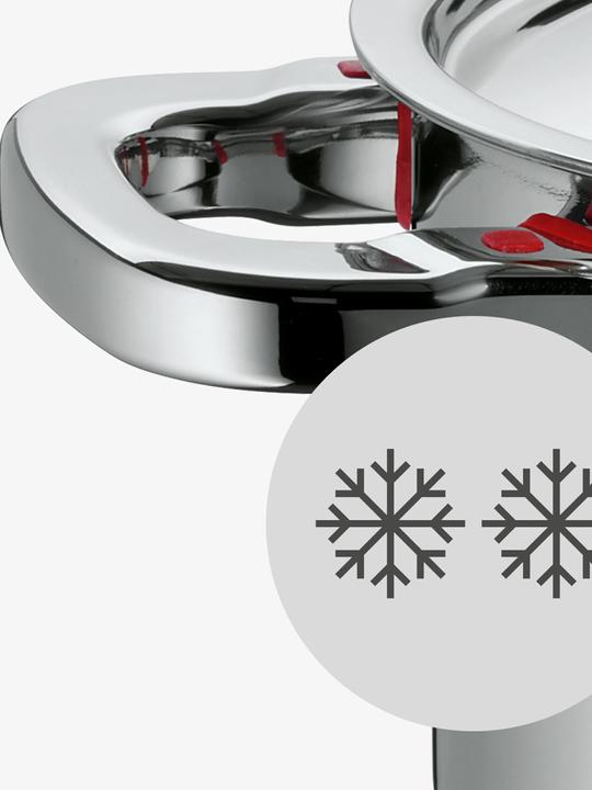 Immagine prodotto WMF Pentola per zuppa di verdure a induzione 24cm Pentola di cottura grande 8,8l Premium One in acciaio (24 cm, Pentola, Acciaio inossidabile)