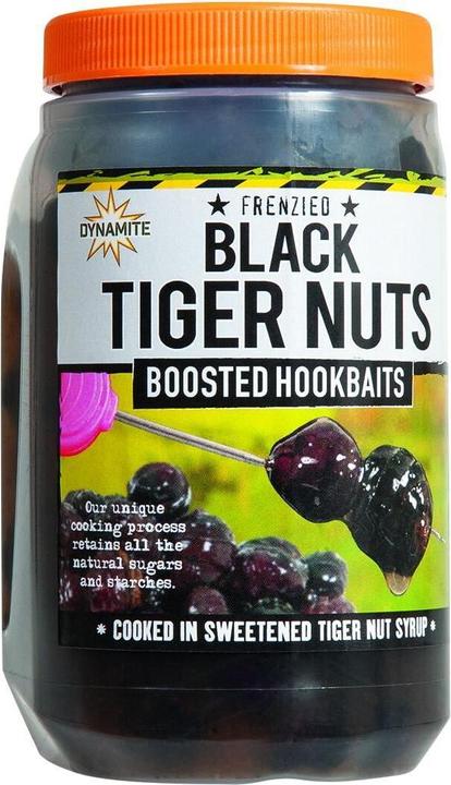 Immagine prodotto Dynamite Baits Boosted Hookbaits Tiger Nuts Black – 500ml