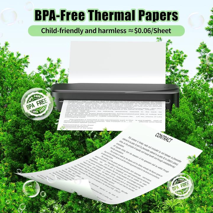 Produktbild Phomemo Thermopapier A4 für M08F Drucker