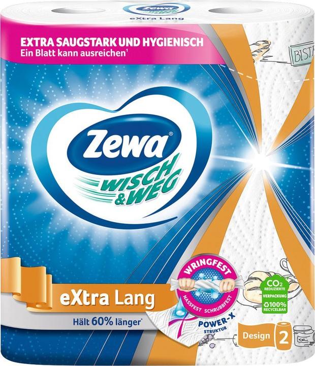 Actual product image Zewa Wipe&Way (2 x)