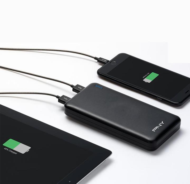 Image du produit PNY POWERPACK SLIM 20000 BLACK (20000 mAh, 74 Wh)