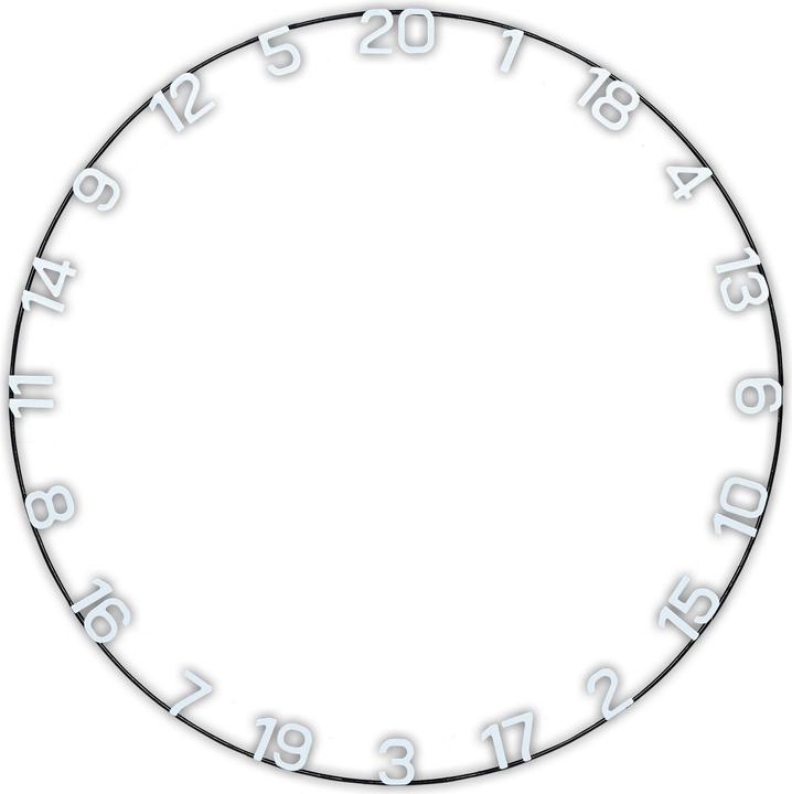 Produktbild Unicorn Horizontal Number Ring 1 Stck