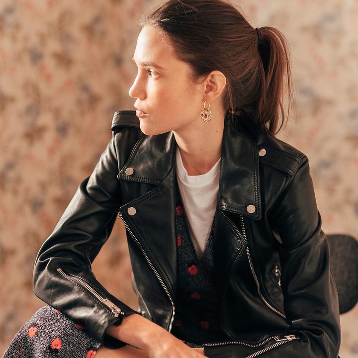 Produktbild La Redoute Collections Lederjacke Gaston (48)