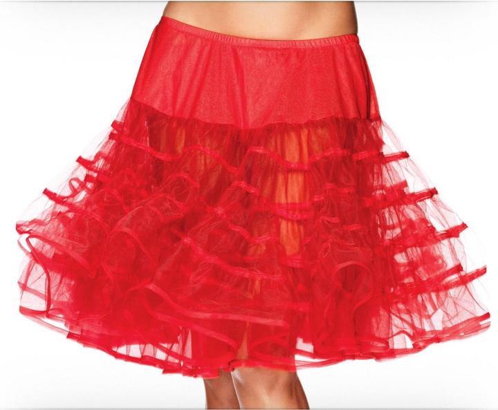 Immagine prodotto Leg Avenue Sottoveste di media lunghezza - Rosso (8304322003) (Taglia unica)