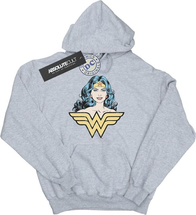 Image du produit - Sweat à capuche WONDER WOMAN GAZE - Fille (140, 146)
