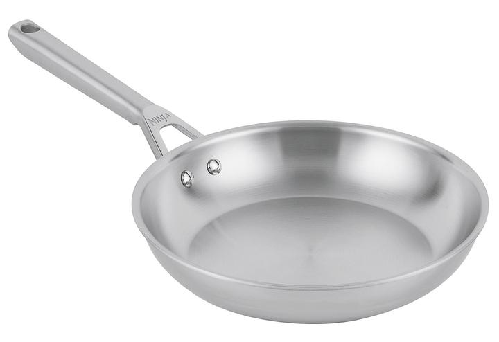 Ninja NIA poêle à frire 24cm EverCl.ES (24 cm, Poêle à frire, Acier inoxydable, Aluminium)