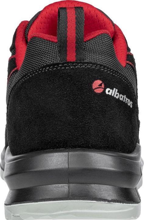 Produktbild Albatros CLIFTON LOW SRC 648700210000045 Sicherheitsschuh S3 Schuhgrösse (EU): 45 Schwarz, Rot 1 Paa (S3, 45)
