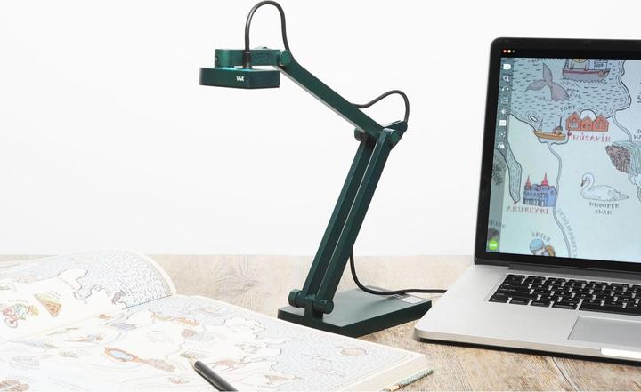 Produktbild Ipevo DOK V4K USB Ultra HD 8MP Mikro (4K, 34.5 x 25.5 cm)