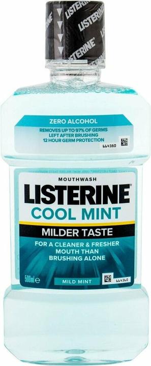 Image du produit Listerine Bain de bouche Menthe fraîche Menthe douce (500 ml, Rince-bouche)