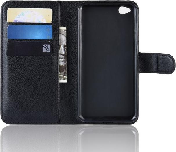 Image du produit MU Classic Couvertures en cuir Litchi Bookcover Series (Xiaomi Redmi Go)