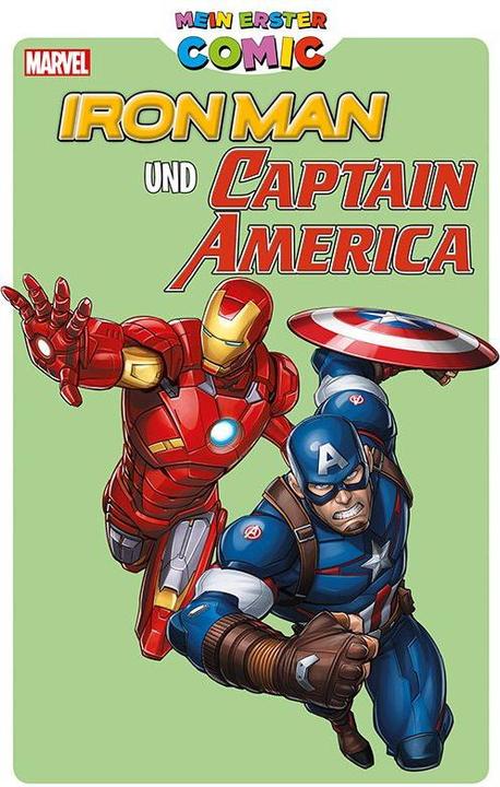 Produktbild Panini Mein erster Comic: Iron Man und Captain America (Deutsch, Matteo Lolli, Scott Gray, Craig Rousseau, Fred Van Lente, Margot Blankier, Roger Langridge, Bernd Kronsbein, Juan Santacruz, 2020)