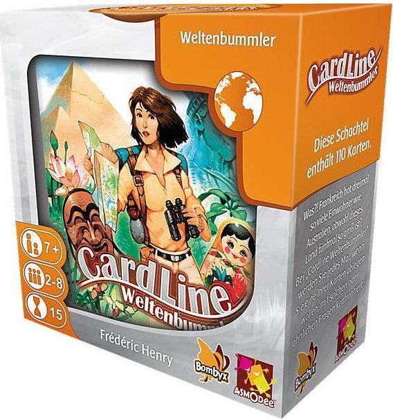 Image du produit Asmodée Cardline Globe-Trotter (Allemand)