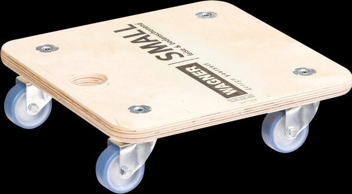 Actual product image kaiserkraft Transport roller made of multiplex plate (200 kg)