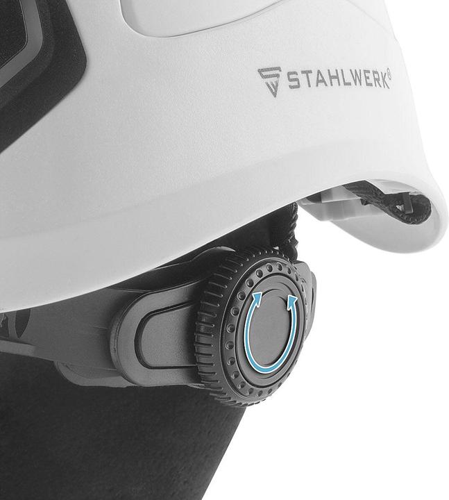 Produktbild Stahlwerk Schutzhelm SVH-100 ST mit Visier EN397 EN166 Forsthelm (53 - 64 cm)
