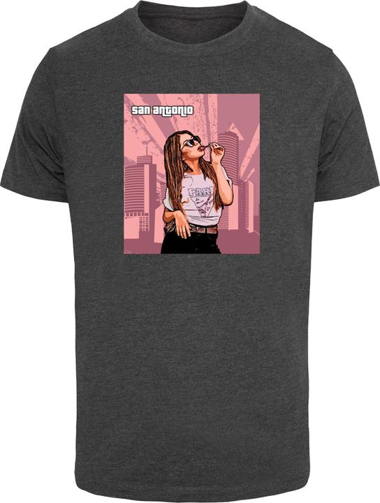 Merchcode Grand - San Antonio T-Shirt Round Neck - 113411