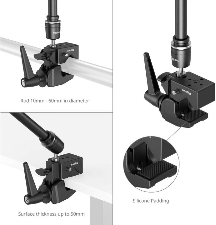Produktbild SmallRig Super Clamp Magic Arm Kit (Diverses Video Zubehör)