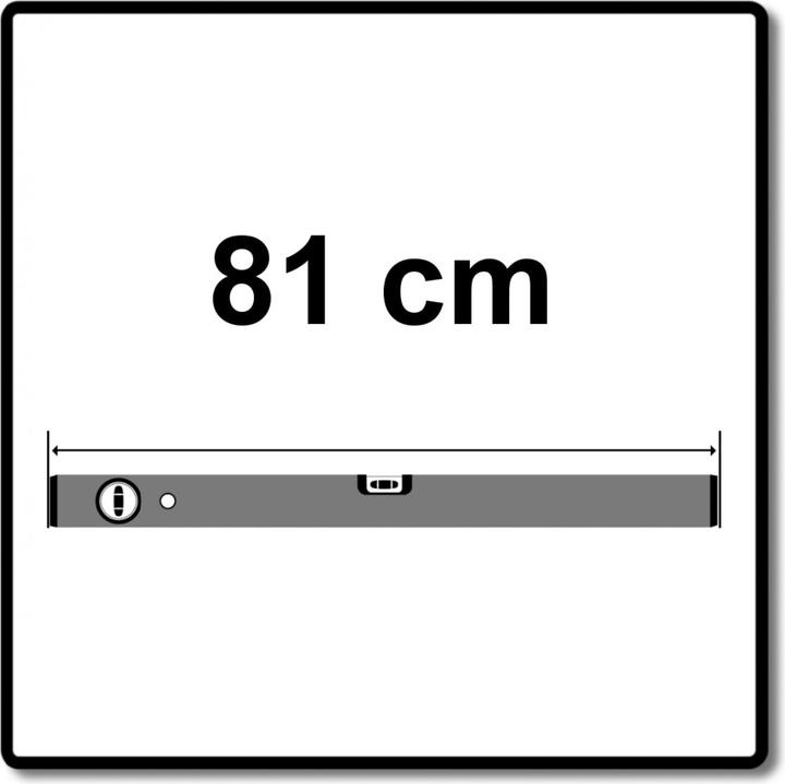 Image du produit Stabila Niveau à bulle en métal léger 81 cm (81 cm)