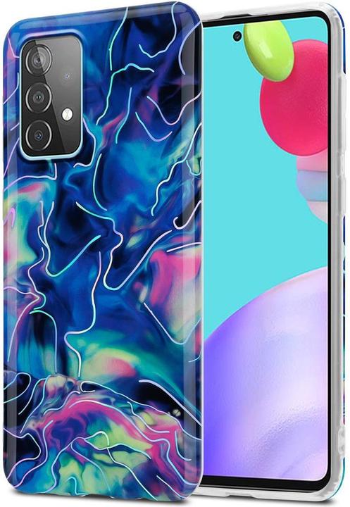 Produktbild Cadorabo IMD TPU Bunter Marmor Cover (Samsung Galaxy A52, Samsung Galaxy A52 5G, Samsung Galaxy A52s 5G)