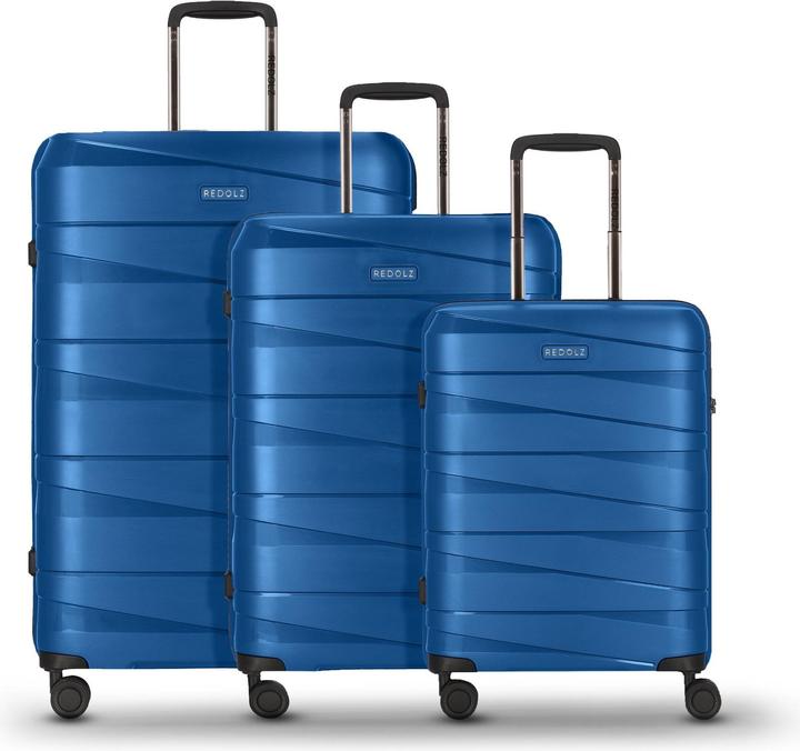 Redolz Essentials 10 3-SET 4 Rollen Kofferset 3-teilig (188 l, XL (ab 115l))
