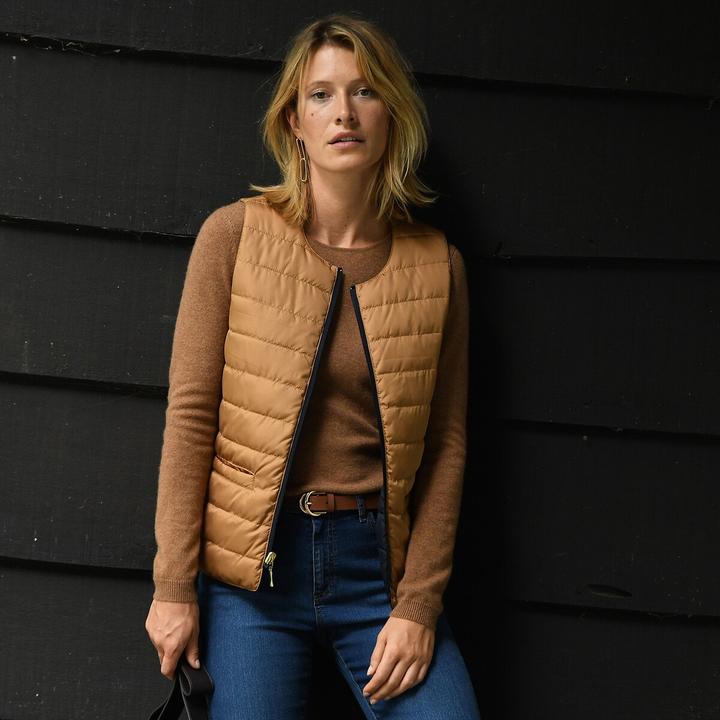 Actual product image Anne Weyburn Pure cashmere round neck jumper (42)