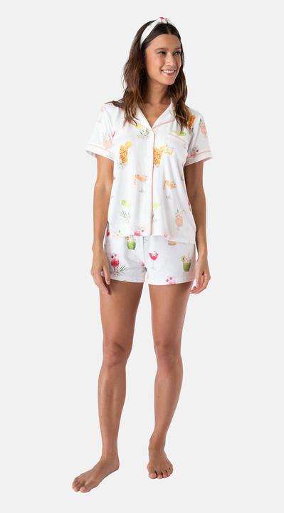Produktbild Pj Salvage Pyjama s/s pyjama - Sipping on Sunshine (XS)