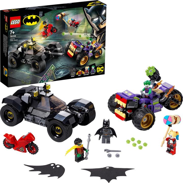 Actual product image LEGO Jokers Trike Chase (76159, LEGO DC)