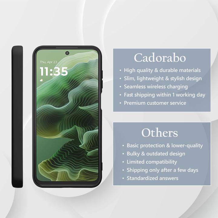Produktbild Cadorabo Hülle für Motorola Moto G35 im Liquid Case Design (Motorola Moto G35)